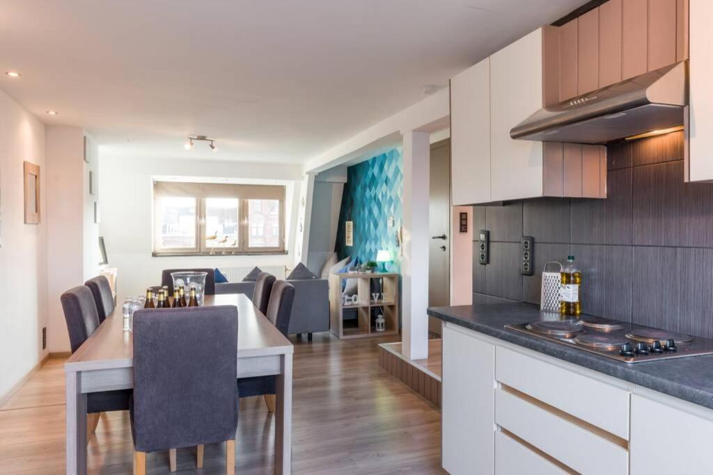 Апартаменты Duplex Appertement Met Zicht Damse Vaart @ Brugge Экстерьер фото