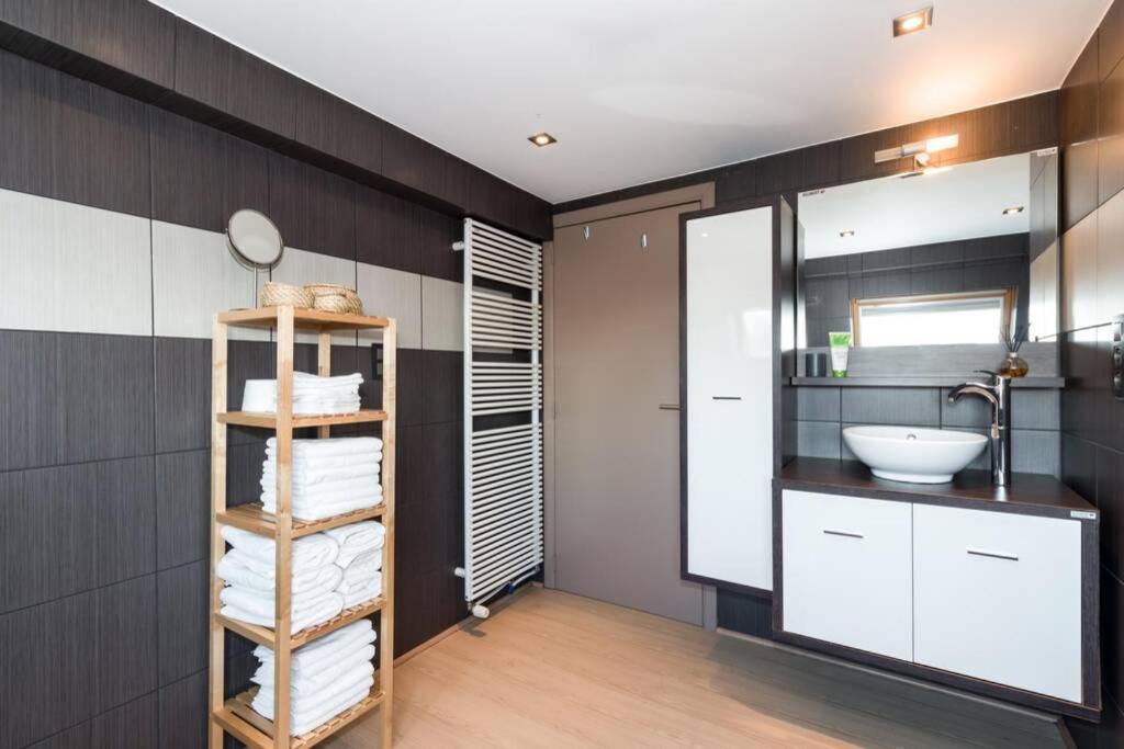 Апартаменты Duplex Appertement Met Zicht Damse Vaart @ Brugge Экстерьер фото