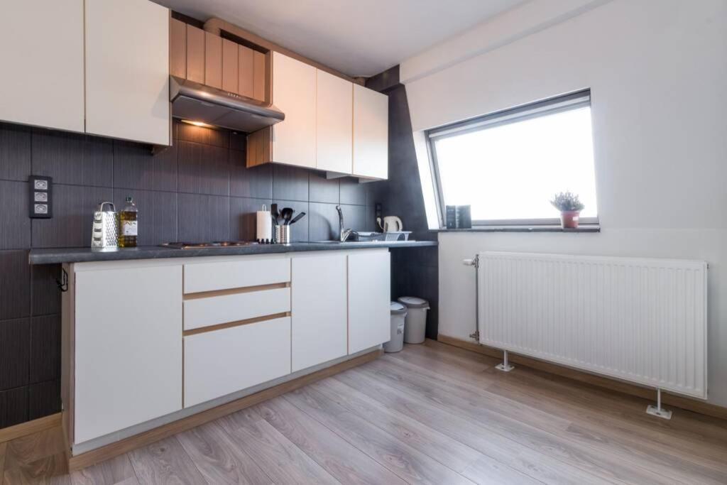 Апартаменты Duplex Appertement Met Zicht Damse Vaart @ Brugge Экстерьер фото