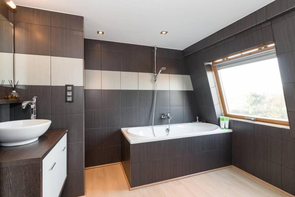 Апартаменты Duplex Appertement Met Zicht Damse Vaart @ Brugge Экстерьер фото