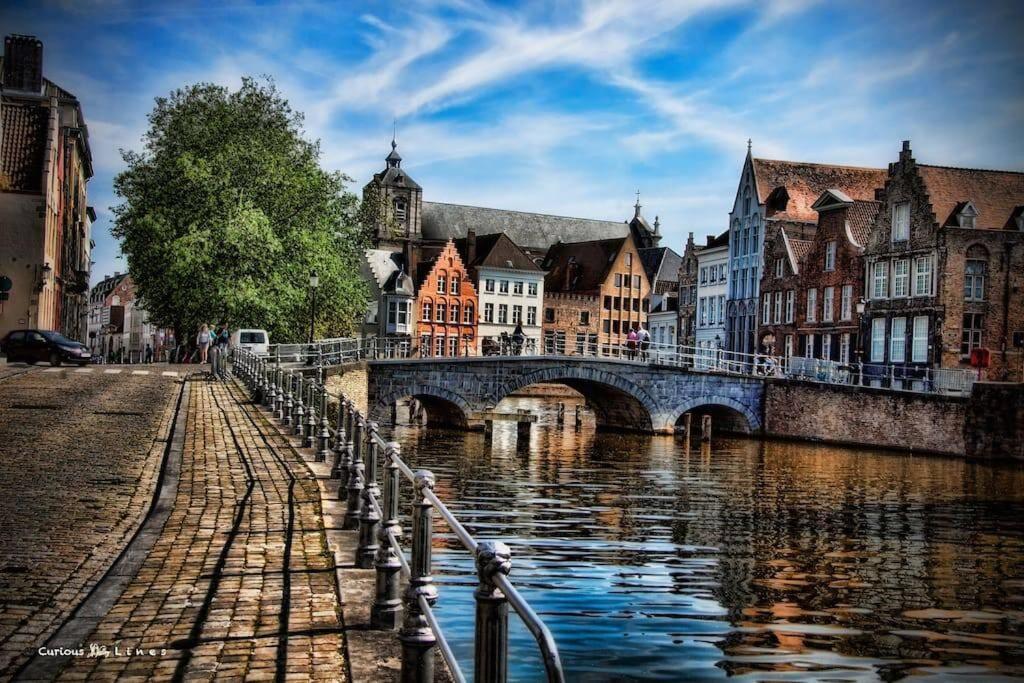 Апартаменты Duplex Appertement Met Zicht Damse Vaart @ Brugge Экстерьер фото