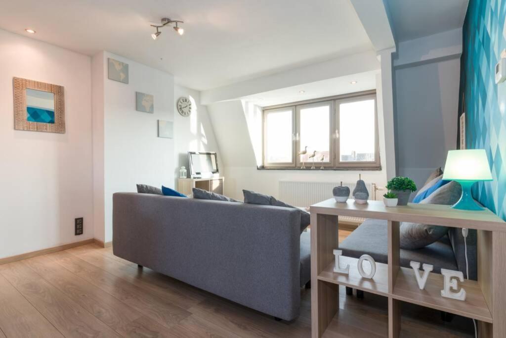 Апартаменты Duplex Appertement Met Zicht Damse Vaart @ Brugge Экстерьер фото